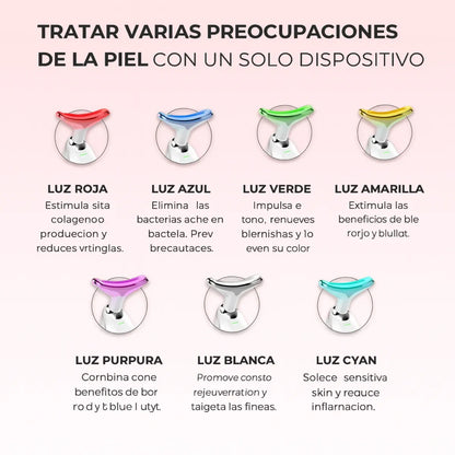 VitaGlow - Escultor Facial LED 7-in-1