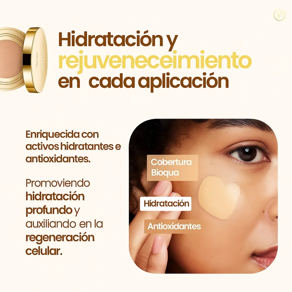 BioAqua™ Primer Baby Skin - Base Luminosa que Dura 48 Horas