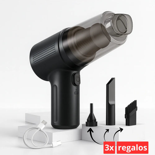 AutoVac Pro 9000 - Aspiradora Inalámbrica 2en1 | Coche & Casa